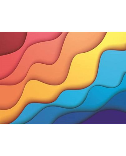 Пъзел Nova puzzle от 1000 части - Цветни вълни - 2